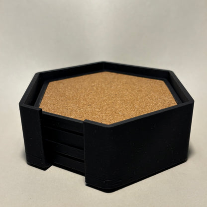 Hexagon Coaster Set