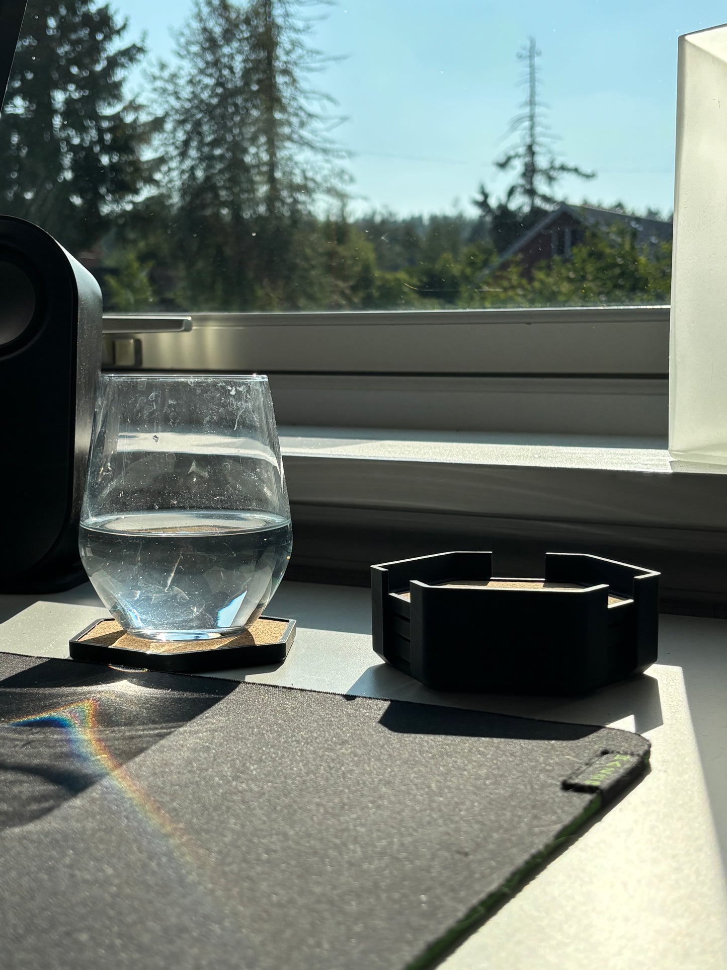 Hexagon Coaster Set